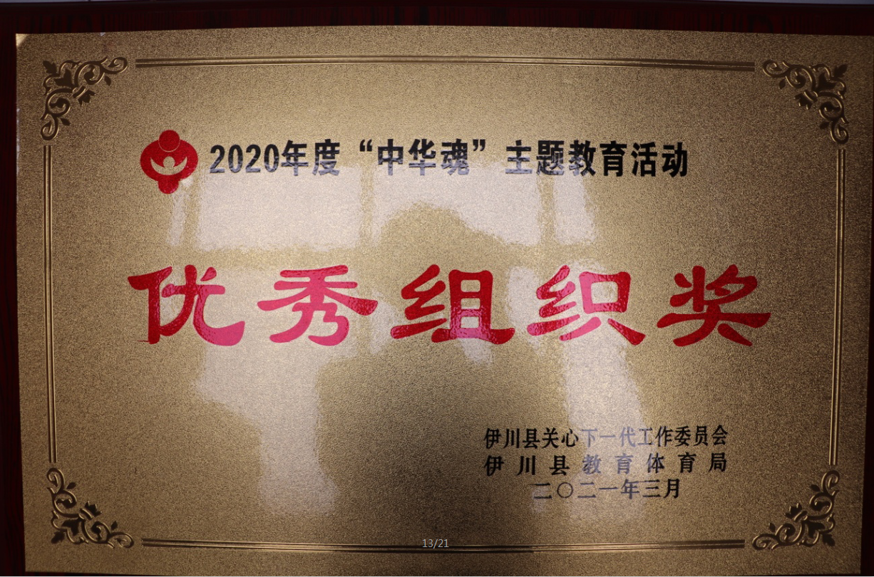 优 秀组织奖